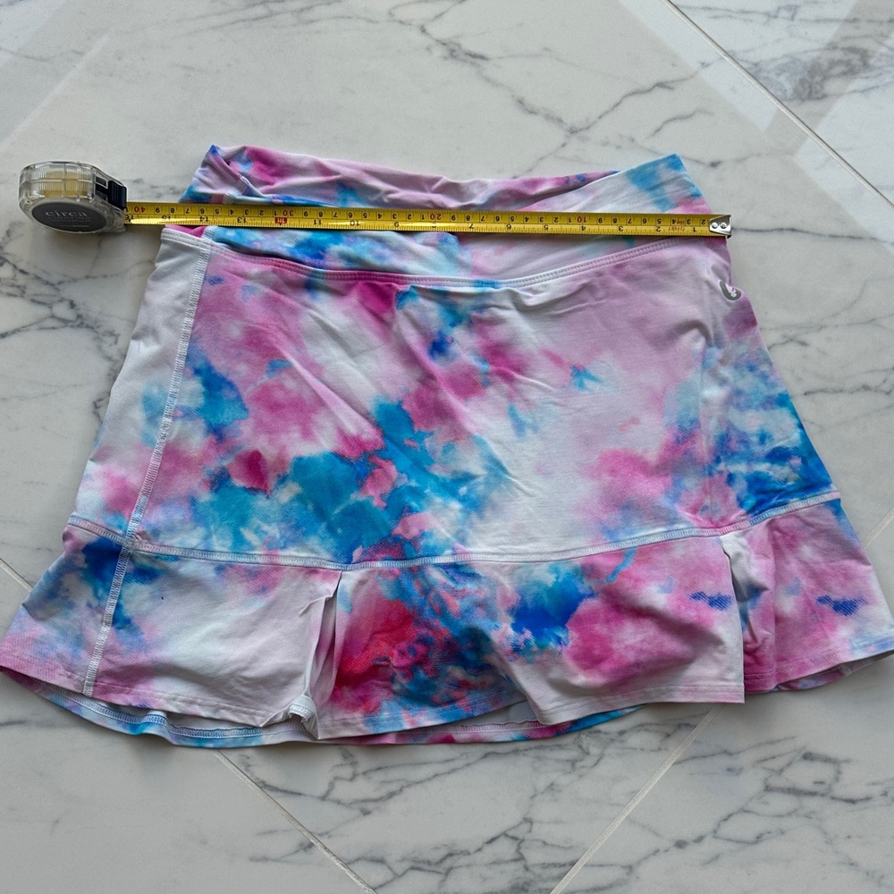 Doña Jo Tie-Dye Skort w/built in shorts Size L - Picture 3 of 7